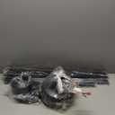 72 inch Ceiling Fans without Light Remote Control, 8 Reversible Blade, Quiet DC Motor, Timer Function, 6-Speed, Industrial Ceiling Fan No Light for Bedroom Home Kitchen (Black)