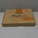 TESLYAR Wood Phone Docking Station for Men - Desktop or Nightstand Organizer - Birthday Gifts for Men, Dad - Anniversary Idea from Wife - Key Holder, Stand Wallet, Watch & Essentials (Granite Black)