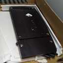 Furinno Turn-N-Tube No Tools 3-Tier Entertainment Center TV Stand for TV up to 32 Inch, Plastic Round Tubes, Espresso/black