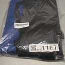 GUSTARIA Mahjong Mat, Mahjong Table Mat with Prints & Extra Dice, for Poker, Card, Mahjongg, Dominoes Games (Blue, 35 inches)