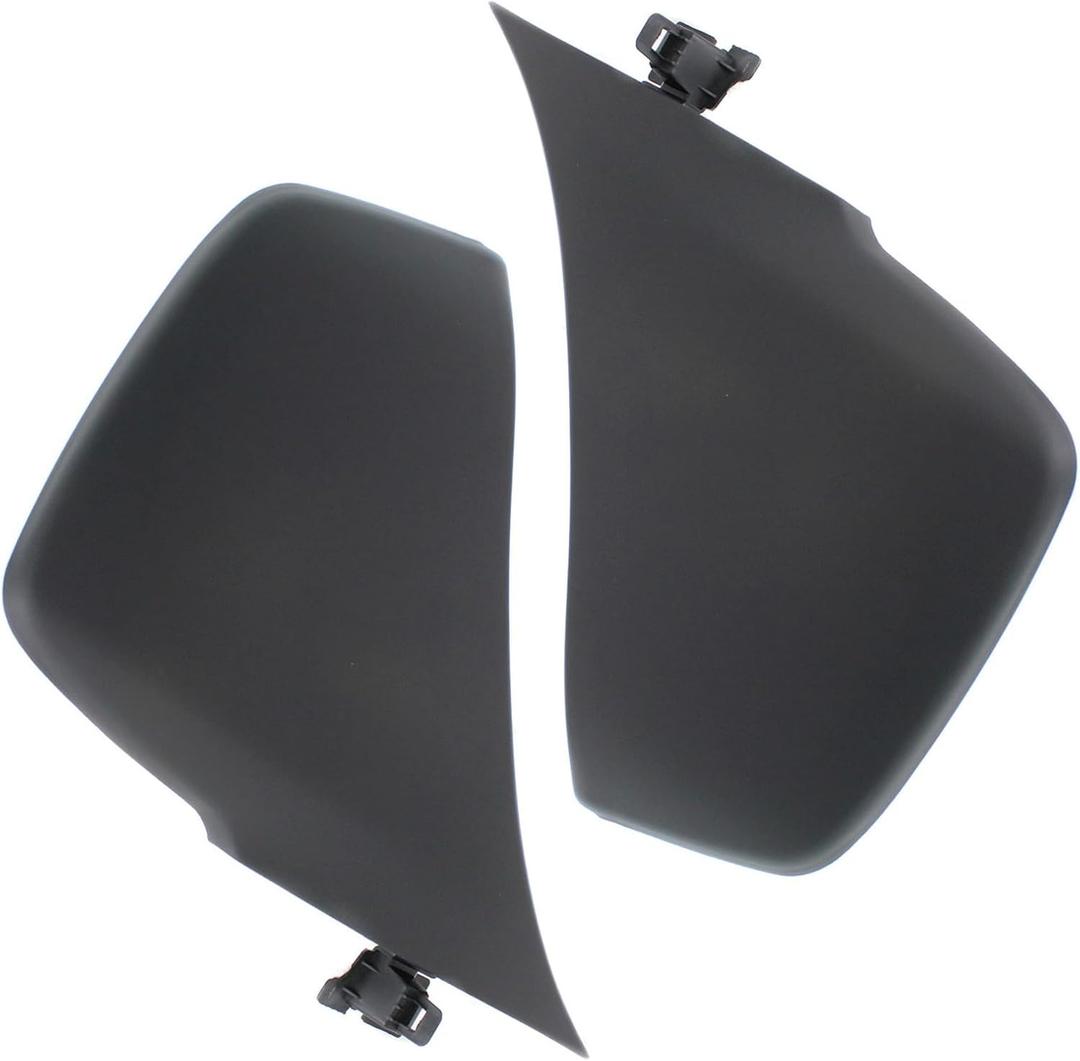 Front Bumper End Caps for Toyota Tacoma 2012 2013 2014 2015, With Wheel Opening Flares, Set of Pair Driver & Passenger Side, Replace# 5211304050 5211204050 TO1004177 TO1005177