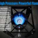 Horyanr Heavy Duty Single Propane Burner 100,000 BTU with 20 PSI Regulator