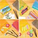 Photo Storage Box 11 x 15 Inches, 18 Inner Photo Cases with Dividers, Colorful Acid-Free Photo Storage Containers with Handle, Photo Organizer Craft Keeper for Stickers, Craft, Stamp