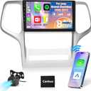 [4G+64G 8-Core] for Jeep Grand Cherokee 2008-2013 Upgrade Radio - Wireless Carplay & Android Auto - 9 inch IPS 1280 * 720P Touchscreen Android 13 Stereo - DSP/32EQ/59 UI/WiFi/GPS + AHD Backup Camera