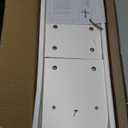 Floating Solid Wood Console Table, 39'' Wall Mounted Narrow Entryway With Storage Shelf, Modern Couch Small Entry Way for Front Hall, Hallway (White, 39.37IN) (White)