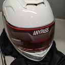 ANYPASS Motorcycle Helmet,Modular Motorcycle Helmet,White Large