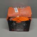 GARIG 5FT Halloween Inflatables Outdoor Decorations Pumpkin Spider Build-in LEDs Lights Blow Up Yard Decorations for Garden Lawn Indoor Party Holiday Decor