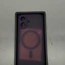 CANSHN Magnetic for iPhone 17 Case, Upgraded [Full Camera Protection] [Compatible with Magsafe] [Translucent Matte] Shockproof Protective Phone Case for iPhone 17 - Deep Purple (iPhone 17 (6.3 Inch,2 Lens))