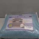 H.VERSAILTEX 100% Waterproof Sofa Slipcover Washable Armchair Cover Non-Slip Furniture Protector for Living Room Couch Cover for Pets Chair Cover with Puppy Paw Silicone Backing (Armchair, Stone Blue)