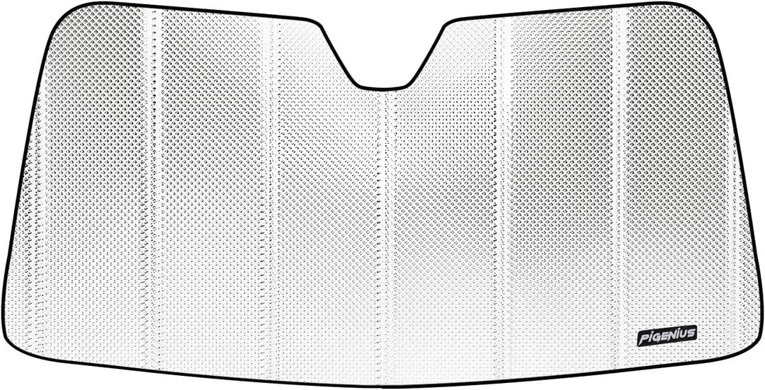 Windshield Sun Shade for 2016-2022 Mercedes-Benz GLC. Front Window Sunshade with Storage Bag