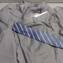 Men's Suit Slim Fit 2 Piece Grey Suits for Men Solid Jacket Pants with Tie Prom Wedding Homecoming Tuxedo Set, Medium