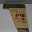 OEM Quality Windshield Wiper Blades, 26 and 16 DSV Standard Car Wiper Blades With Universal U/J Hook Only, Automotive Replacement Wiper Blades for my Car, Water Repellency Wiper Blade, Pack of 2