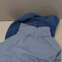 IECOii 2 Pack XXL Dog Fleece Sweater for Large Dogs, Warm Dog Turtleneck with Stretch for Pitbull Sweater, Fall Winter Pullover Dogs Sweatshirt with Sleeve, Indoor & Outdoor Sweaters for Walking, 2XL (Blue+ Lightblue)