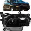 Headlight compatible with 2014-2018 Jeep Cherokee Right Passenger Side