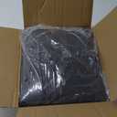 SUNCREAT Detachable Extra Large Outdoor Hammock Pillow with Ties, Dark Gray