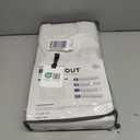 100% Blackout Shield Linen Blackout Curtains for Bedroom 96 Inches Long, Back Tab/Rod Pocket Living Room Drapes, Thermal Insulated Blackout Curtains 2 Panels Set, 50" W x 96" L, Beige