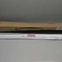 3PCS 51inch Door Rain Drip Guard for Windows Drip Cap Rain Deflector Anodized Aluminum Easy to Install Silver