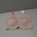 Floatley Smoothly Comfort Wirefree W Support Full Coverage Back Smoothing Easy Pullover Embedded Pad Seamless Bra for Women XL