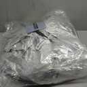 KPFILEH Half Car Cover for SUV, 161.4" Windproof Windshield Cover, Dustproof Auto Sunroof Covers with Reflective Straps, All Season Universal Waterproof Vehicle Window Sun Protector(SUV)