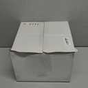 supernal 100 Pieces White and Gold Plastic Plates, 10 Inch Elegant Disposable Plates, Heavy Duty Plastic Dinner Plates for Party, Wedding and Birthday