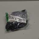 ANRABESS Women High Waisted Bikini Sets Color Block Summer Beach Vacation 2 Piece Bathing Suit Tummy Control Ribbed Swimsuit (Small, Black)