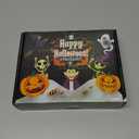 Fruidles Halloween Lollipop Suckers Candy, Spooky Candies, Great for Halloween Party Goody Bag Fillers, Individually Wrapped (12-Pack) (EXP 08/10/26)