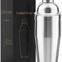 LUCKYGOOBO Cocktail Shaker,24 oz Martini Shaker,Drink Shaker Built-in Strainer,Professional Stainless Steel Margarita Mixer,Bartender Kit Gifts.