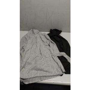 2 Pack Womens Long Sleeve Turtleneck Shirts Basic Fall Thermal Lightweight Pullover Tops Trendy Comfy Undershirts.L