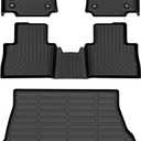 ANBINGOFit for Lexus NX Floor Mats 2022-2026 NX250/ NX350/(Not NX350h/ NX450h+) for Lexus NX Car Mats All Weather Mats for NX TPE Car Mat Rugs for NX Rubber Trunk Carpet