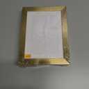 3 x 11x14 Picture Frame, Display 8X10 Picture Frames with Mat or 11x14 without Mat, Wall Mounting Display Photo Frames, Gold