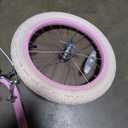 JOYSTAR 16 Inch Kids Bike Little Daisy Girls Bike with Training Wheels Doll Bike Seat Basket & Streamers Princess Kids Bicycle for Girls Toddler Bikes 4-7 Years Pink