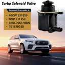 A0001531859 Turbo Solenoid Valve Compatible with Mercedes-Benz C250 C300 C400 C43 C450 CLA250 CLS400 E300 GLE400 GLS450 Sprinter 1500 2500 Valve Replace A0001531859 0001531159 TRBCP061PRBN 701870020