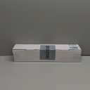 EXF Linear Shower Drain 24 Inch Matte Black with Reversible Flat & Tile Insert Cover, 304 Stainless Steel Rectangle Shower Floor Drain with Hair Catcher, Adjustable Feet