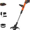 BLACK+DECKER 20V MAX* String Trimmer / Edger, 12-Inch (LSTE525)