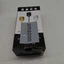 2 Pack Cordless Table Lamps, 5000mAh Rechargeable Battery Operated Outdoor Lamp, 3 Color Stepless Dimming LED Desk Table Light for Dining, Bedroom, Patio, Restaurant, Bar, Cafe(Black)