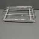 BINO | Pull-out Egg Holder Organizer | THE HANGER COLLECTION | Fridge Egg Drawer Organizer | Clear Egg Holder Tray for Refrigerator and Pantry | 18 Eggs Shelf Holder Storage Drawer