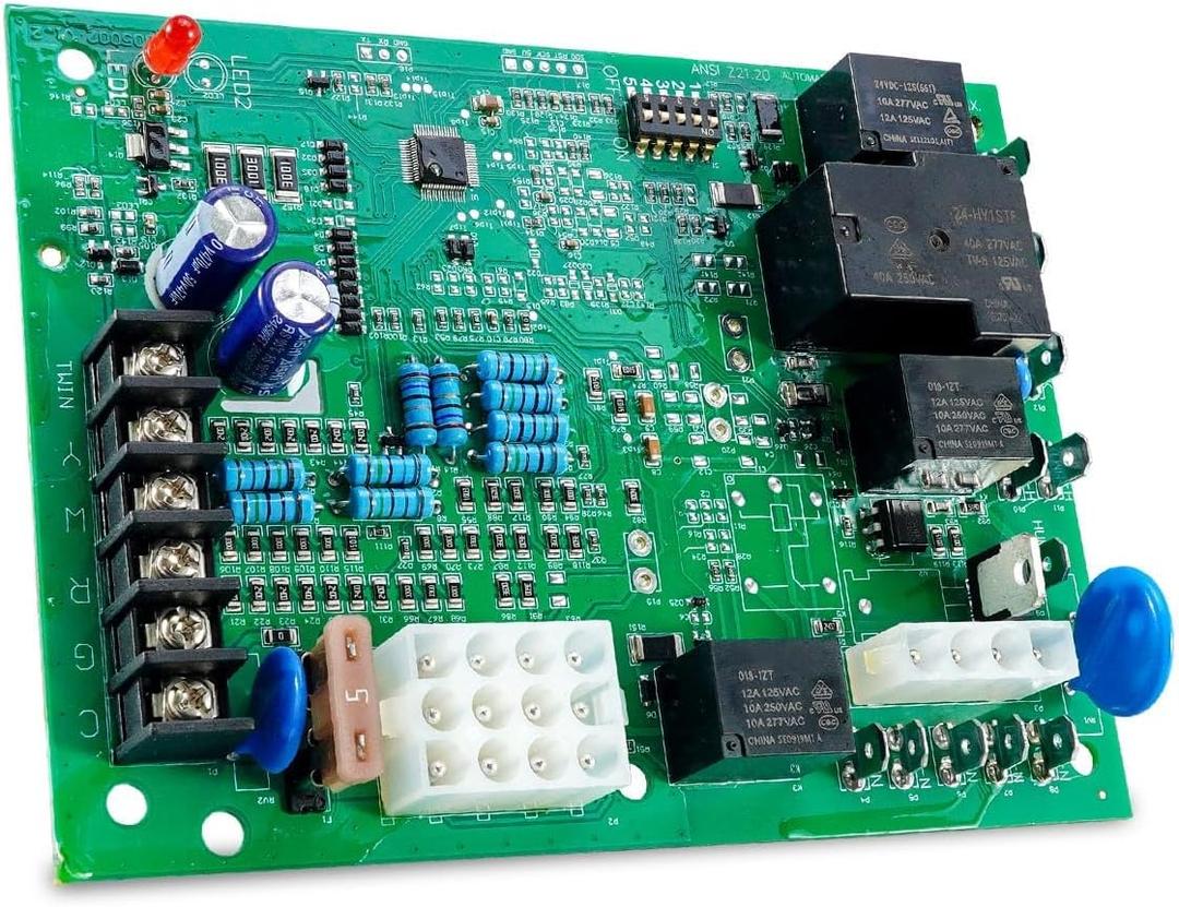 Furnace Control Circuit Board Compatible with White-Rodgers Trane American Standard Furnaces Replace 50A65-474 50A65-475