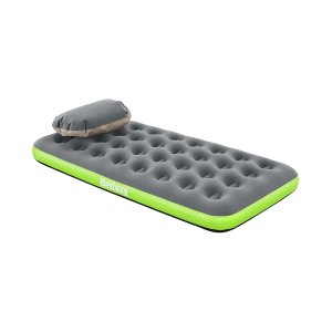 Bestway Roll & Relax Camping Air Mattress Twin 8.75" with Bag Pump