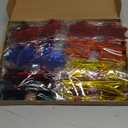 8/12/24/36/48 Pack Star Sunglasses Bulk Colorful Rimless Star Glasses Transparent Candy Color Sunglass for Adult Kids