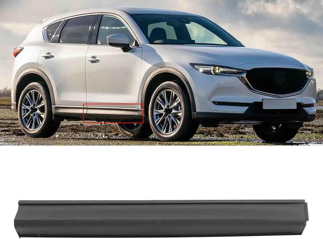 Front Door Side Lower Molding Trim Panel Fit for Mazda CX-5 CX5 2017-2021 (Right Passenger Side)