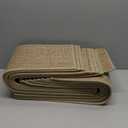 16 Pcs Linen Stair Treads for Wooden Steps Indoor, 8" x 30" Non Slip Stair Treads Self Adhesive Backing No Residue Stair Carpet Treads for Elders and Pets (Beige)