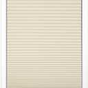 DEZ FURNISHINGS Cordless 1.5" Blackout Cellular Shade, Tan, 21" W x 36" H