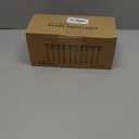 DenicMic Solar Lights Outdoor 10 Pack Waterproof 6000K Cold White LED Stainless Steel Stake Outside Lights for Yard Pathway Garden Driveway Walkway Landscape Path Lighting