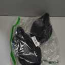 Small Basket, Set of 3 Woven Baskets, Cotton Rope Small Baskets for Organizing, Cute Mini Tiny Storage Basket for Gifts, Decorative Boho Round Bathroom Organization Bin (Black)