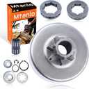 3/8" Clutch Drum 7/8T Washer Repair For Stihl 038 MS380 MS381 042AV 048 Chainsaw, Clutch Drum, Sprocket Rim, Clutch Needle Bearing, Clutch Washer Repair Kit