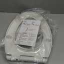 Quick Flip Toilet Seat with Built-in Potty & Splash Guard for Toddler Training, Slow Close - Jool Baby (Elongated)