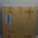 Modern Walnut Marble Dial Wall Clock, Large Wood Metal Frame Silent Non Ticking Wall Clocks for Living Room, Bedroom Decoration, Contemporary Home Wall Decor Gift Idea, 26.4 in