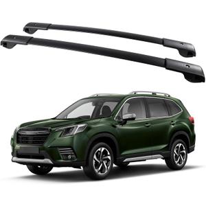 165lbs Roof Rack Cross Bars Compatible with Subaru Forester 2014-2026 Aluminum Crossbars Rooftop Cargo Bars Kayak Bike Luggage Snowboard Carrier