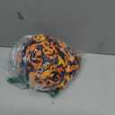 Ekouaer Halloween Pumpkin for Women Hooded Jumpsuit Long Sleeve Zip Up One Piece Pajamas Novelty Sleepwear XL