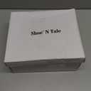 Shoe'N Tale Women's Knee High Boots Chunky Heel Pointed Toe Suede Slouch Winter Shoes with Side Zipper 8